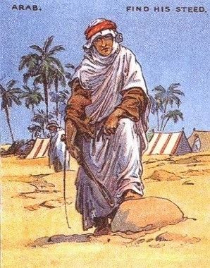 Encontre o cavalo perdido no deserto.