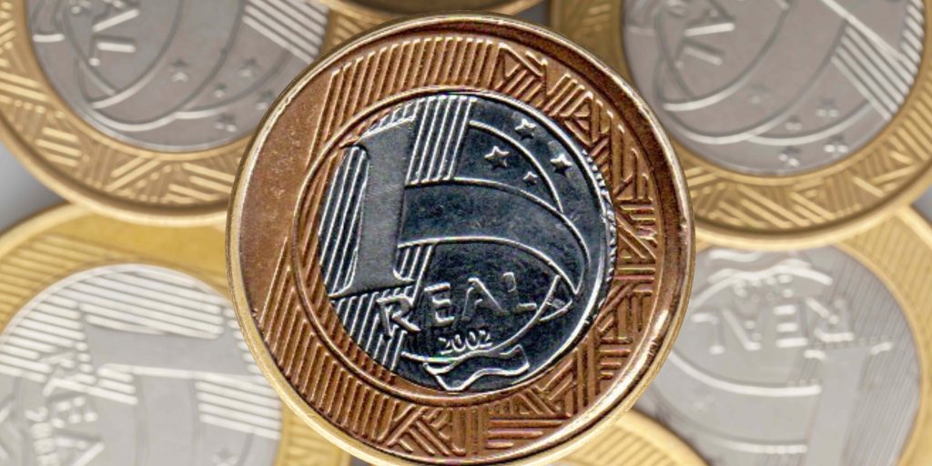 moeda de R$ 1 de 2002