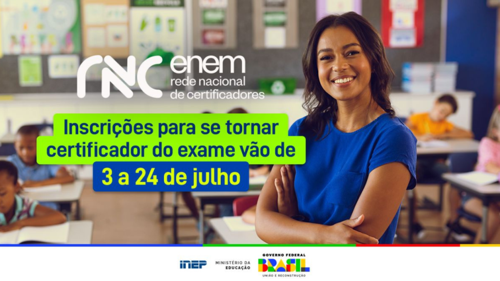 Enem 2024: Inep prorroga inscrição de certificadores - Blog Pensar Cursos