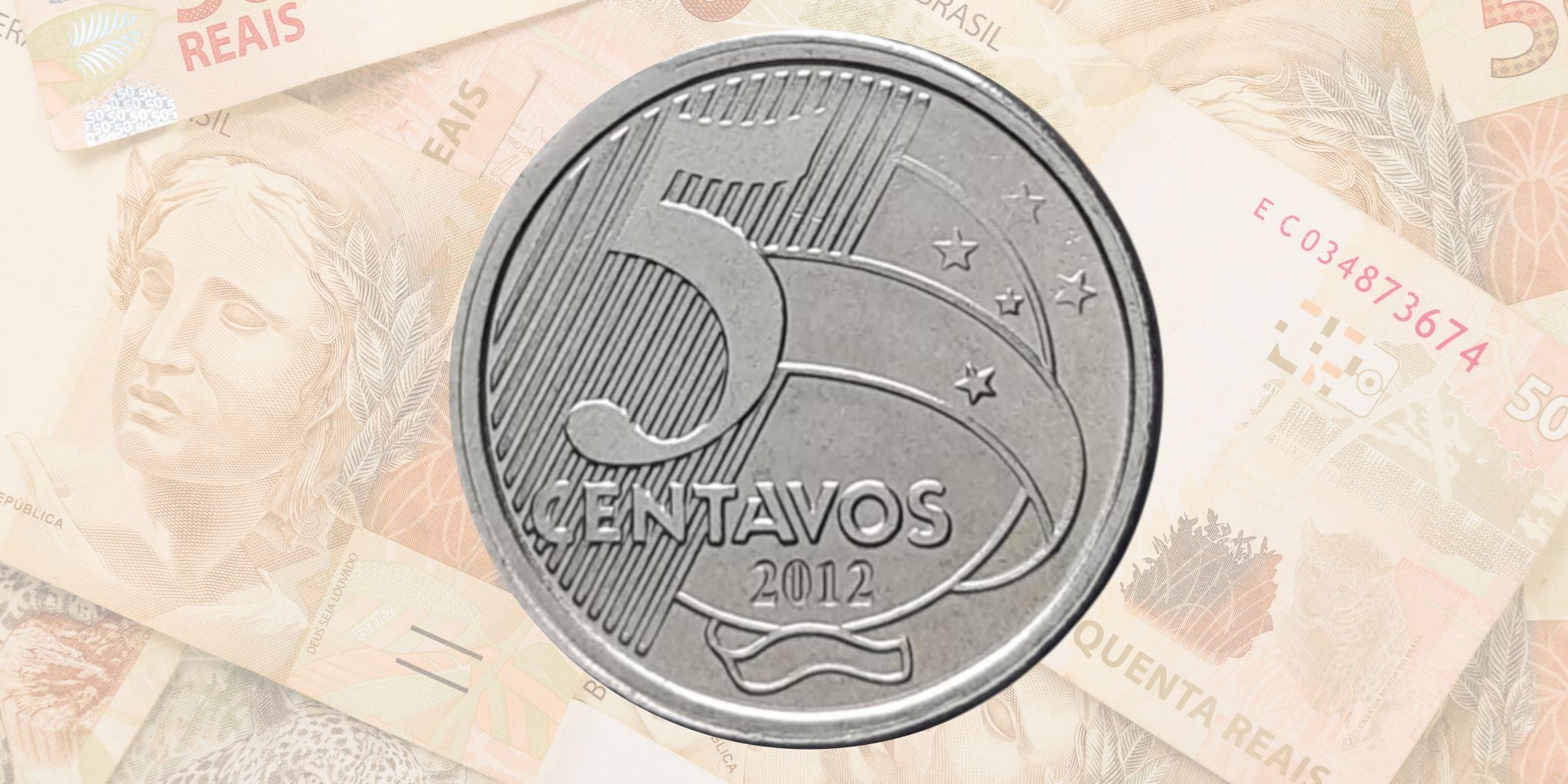 50 centavos sem o ZERO: Conheça essa moeda com um erro RARO e descubra ...