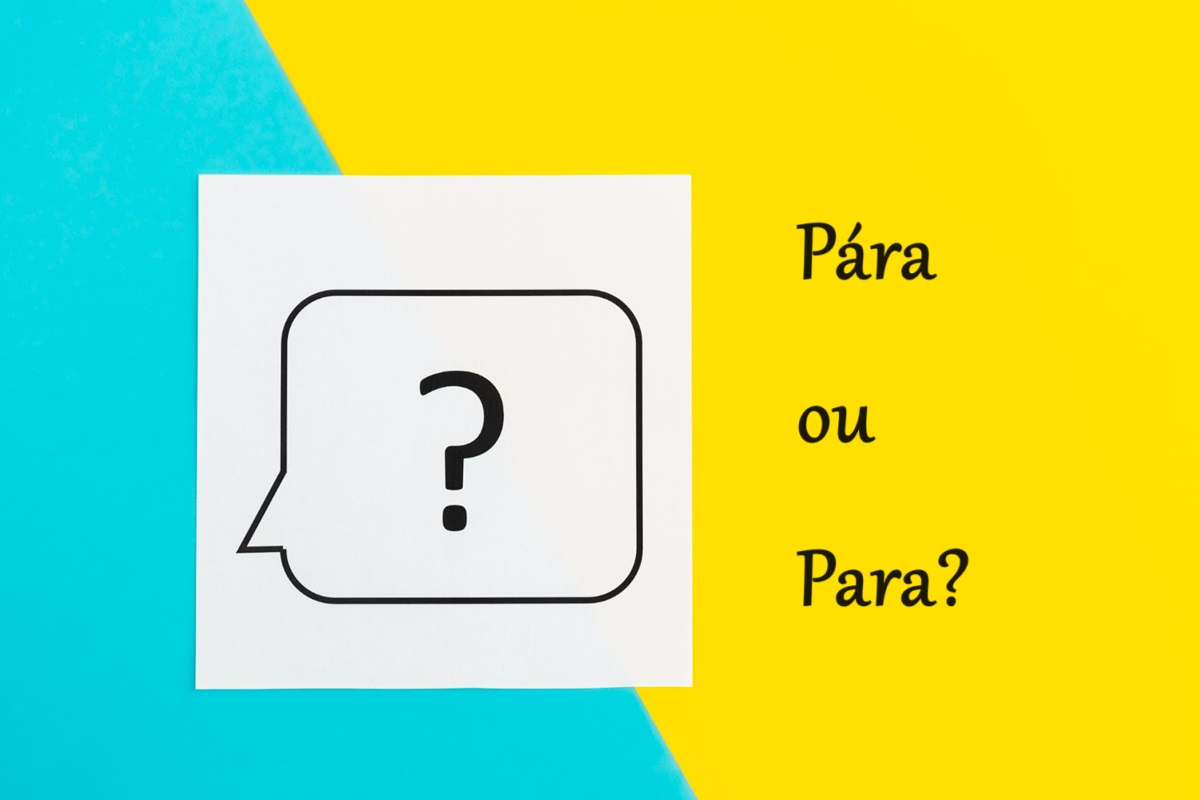 Português em foco: "pára" ou "para"?