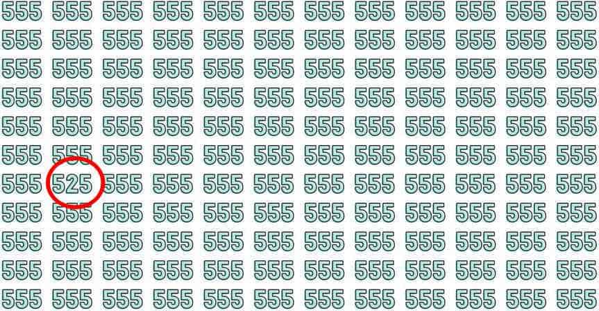 Resposta de onde está o número 525 neste desafio.