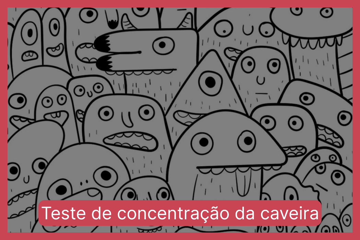 Teste de concentração da caveira
