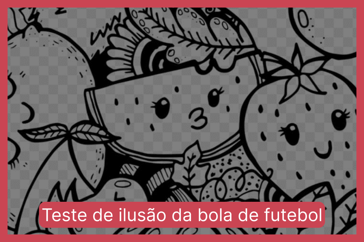 Teste de ilusão da bola de futebol: encontre a bola e resolva esse problema em menos de 10 segundos