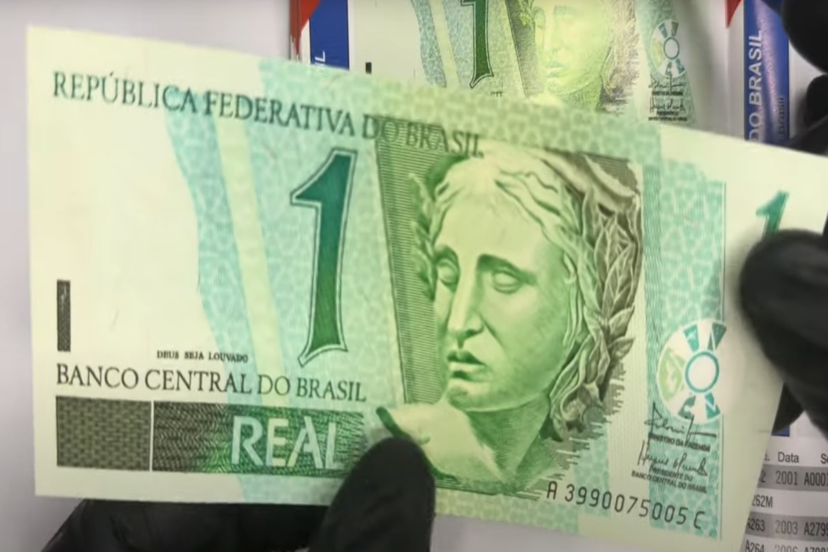 Saiba o valor da cédula de 1 real atualizado