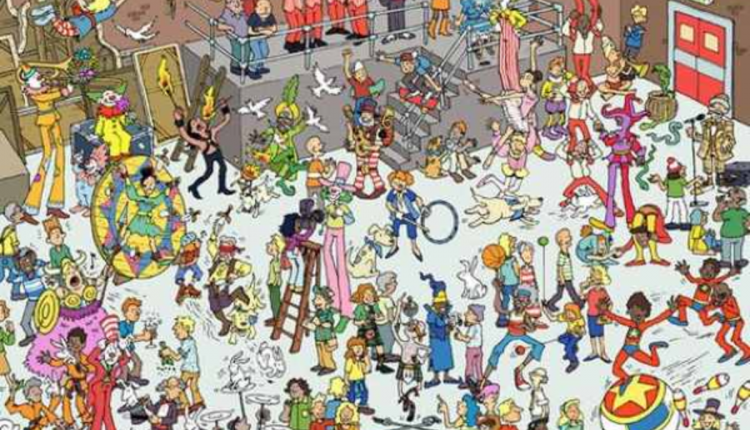 Onde está o Wally? Fonte: Jagran Josh.