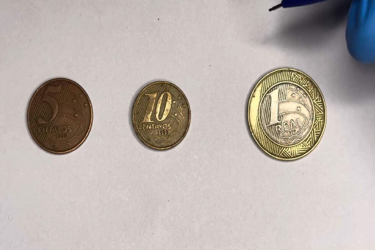 Moedas do real de 1999