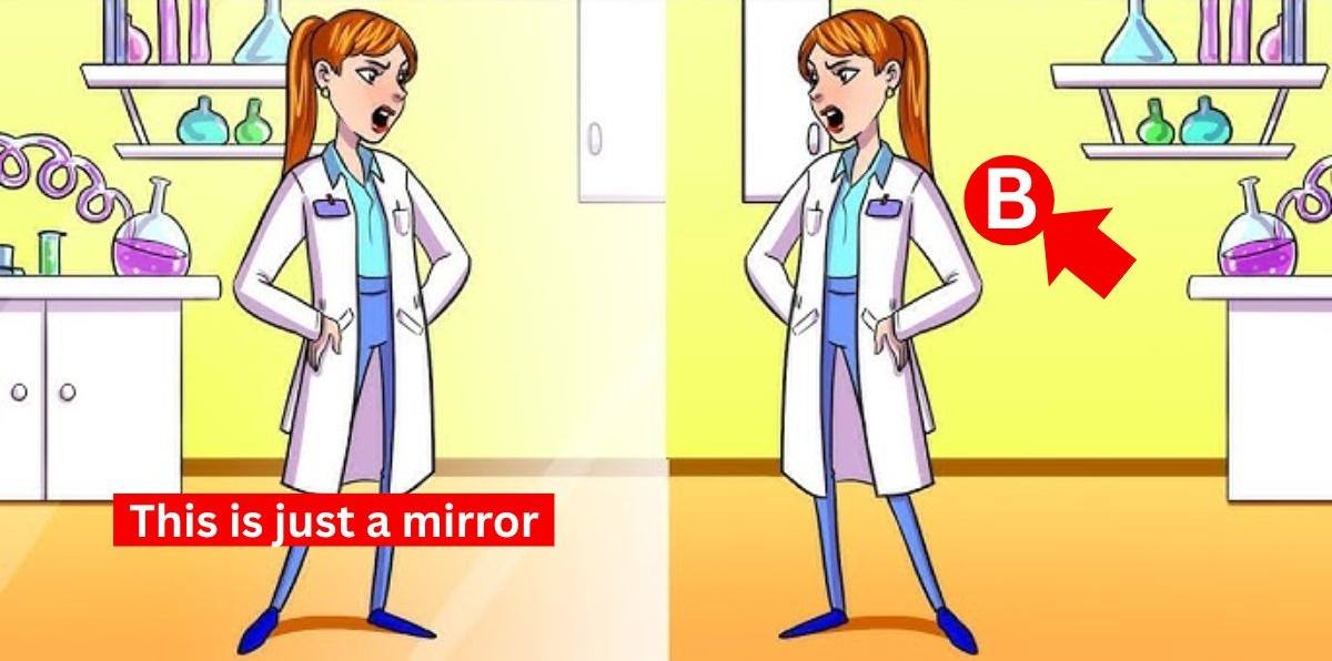 Resposta do Teste de QI - Veja quem é a cientista falsa. Fonte: Jagran Josh.