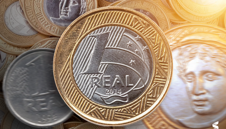 Moeda de 1 Real com possível erro de cunhagem