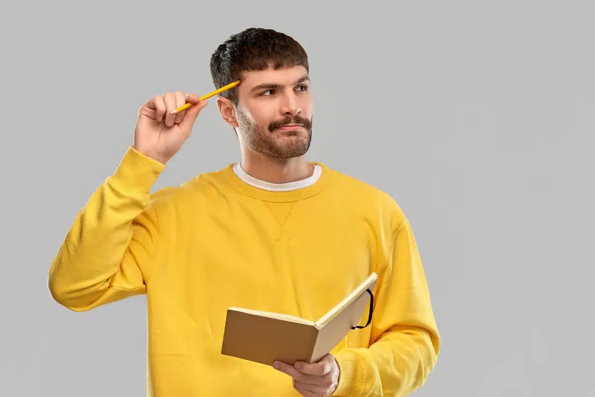 Pessoa em dúvida sobre como usar o "etc."