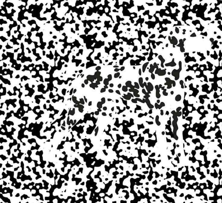 Desafio visual - Encontre o cachorro na imagem. Fonte: Jagran Josh.