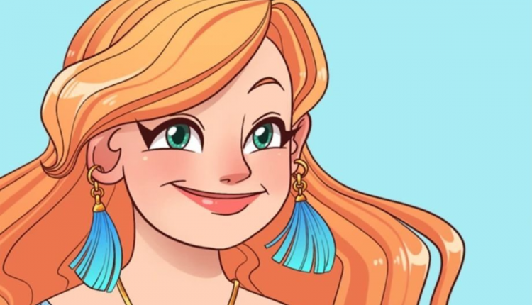 Desafio visual -Encontre o erro na imagem da menina. Fonte: Jagran Josh.