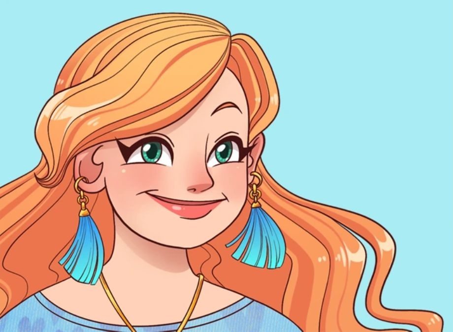 Desafio visual -Encontre o erro na imagem da menina. Fonte: Jagran Josh.