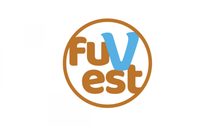 Logo oficial da Fuvest, destacando a edição 2026 do vestibular da USP.