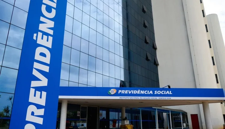 Fachada do INSS, Instituição Nacional do Seguro Social