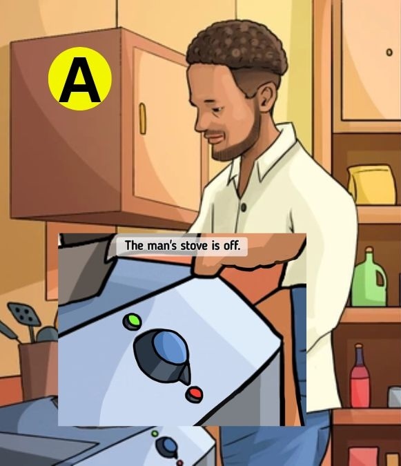 Resposta do teste de QI - Veja onde está o erro na cozinha. Fonte: Jagran Josh.