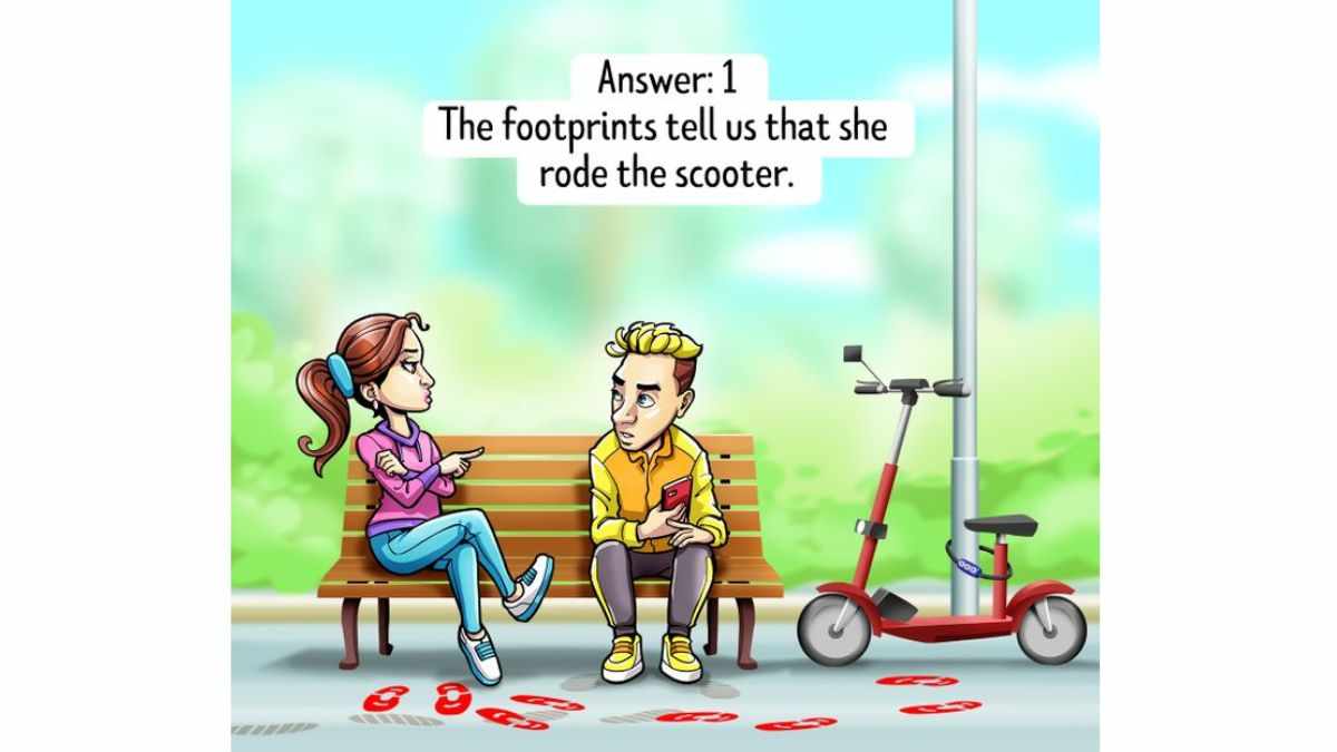 Resposta do teste de QI - Veja quem deve pagar pela bicicleta. Fonte: Jagran Josh.