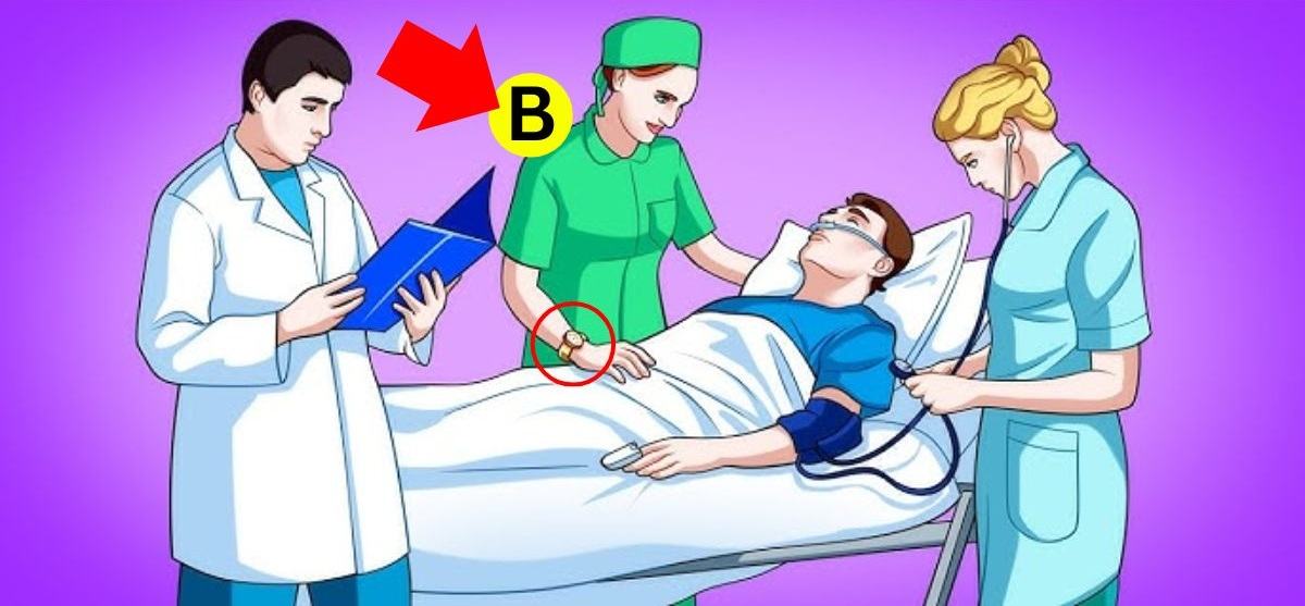 Resposta do teste de QI - Veja quem é o ladrão no hospital. Fonte: Jagran Josh.