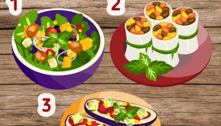 Teste de QI - Encontre o prato de comida que não é seguro. Fonte: Jagran Josh.