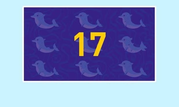 Teste visual: quantos golfinhos você consegue contar na imagem?