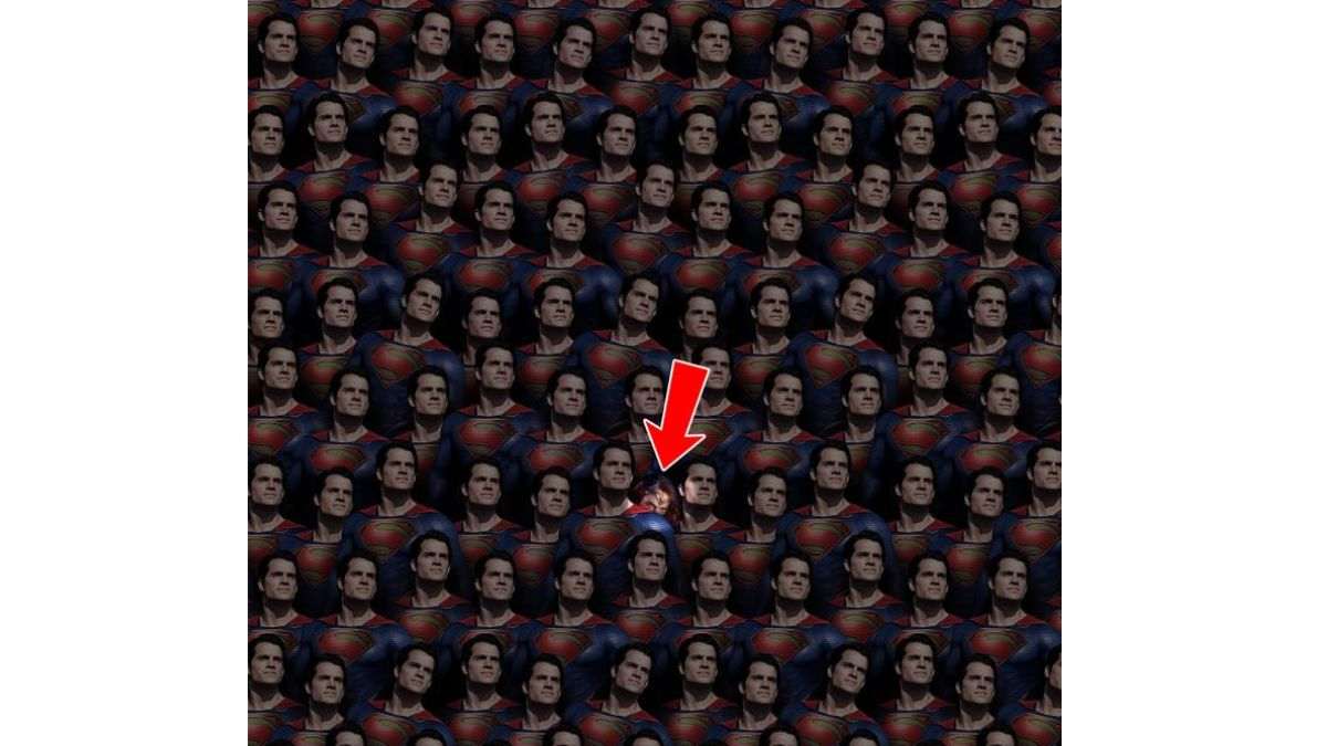 Veja onde está a mulher maravilha neste desafio visual. Fonte: Jagran Josh.
