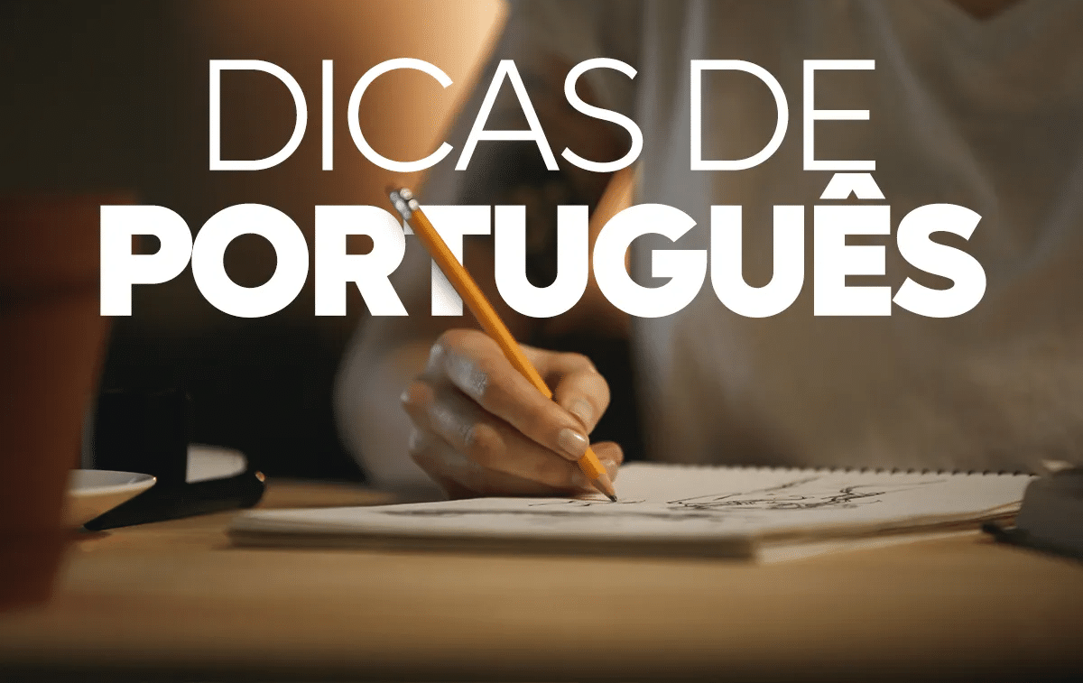Mulher escrevendo em um caderno, representando dicas práticas de português.
