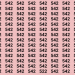 Número 542 repetido várias vezes sobre fundo rosa claro.