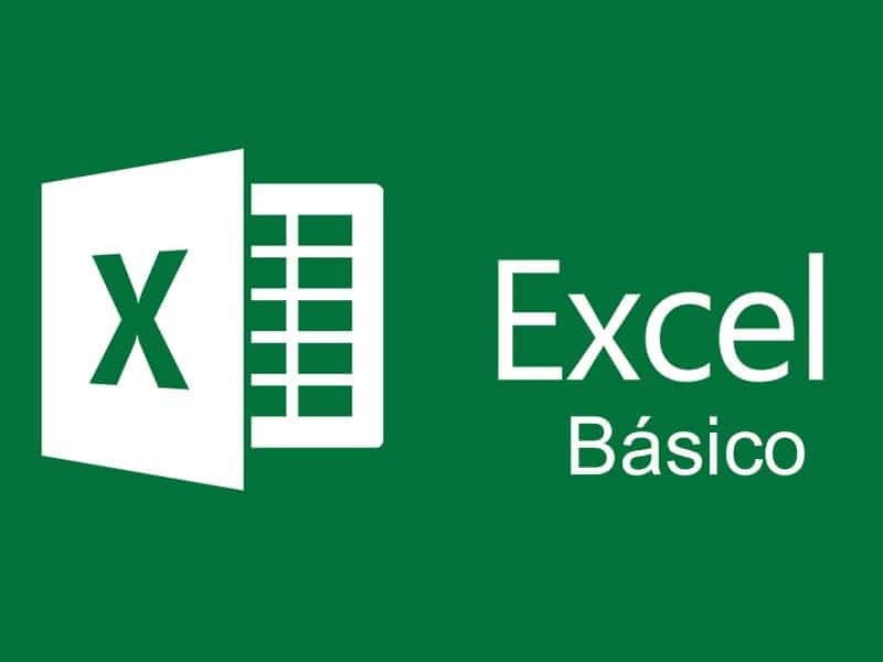 Logo do Microsoft Excel com a inscrição "Excel Básico", simbolizando a importância do domínio desta ferramenta para o mercado de trabalho atual e o acesso a cursos gratuitos.