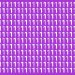 Teste visual com muitos números 1 repetidos sobre fundo roxo