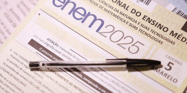 Prova do Enem 2025 segundo dia com gabarito oficial liberado pelo Inep para conferência