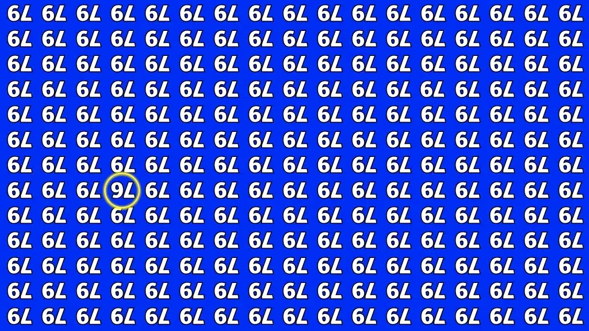 Fundo azul com vários números 9 e 7 em branco, formando um padrão repetitivo.