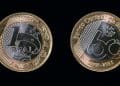 Anverso e reverso da moeda de 1 real comemorativa dos 60 anos do Banco Central (1965-2025). Procurada por colecionadores devido ao seu valor, especialmente com erro de cunhagem.