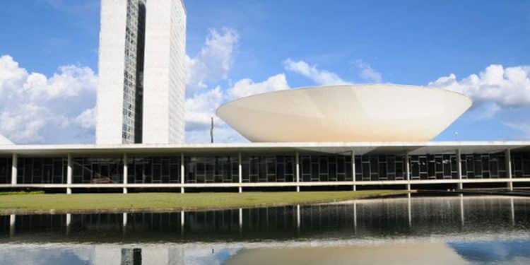 Congresso Nacional em Brasília sede da Câmara dos Deputados que abriu concurso público.