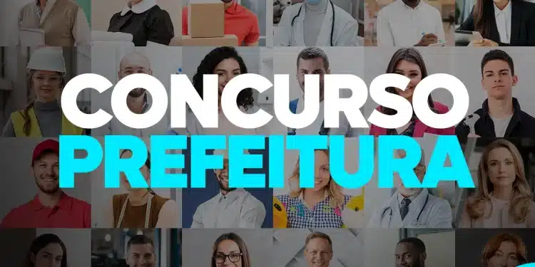 Imagem destacando profissionais de várias áreas, com ênfase nos últimos dias para inscrição no concurso público com vagas para Psicólogo, Assistente Social, Fisioterapeuta e outras profissões.