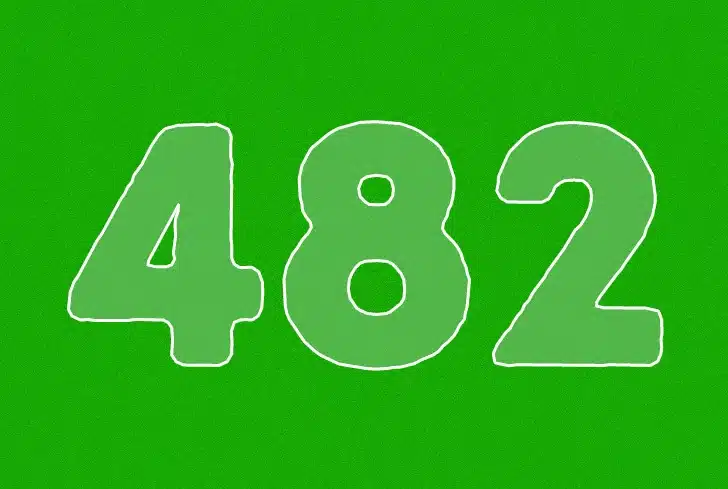 Teste visual com uma superfície verde com textura sutil e um padrão irregular