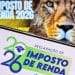 Imagem do Programa Gerador da Declaração do Imposto de Renda 2026, com tela de celular e fundo relacionado ao imposto de renda, destacando o ano de 2026.
