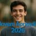Jovem rapaz sorrindo com texto Jovem Aprendiz 2026 em destaque