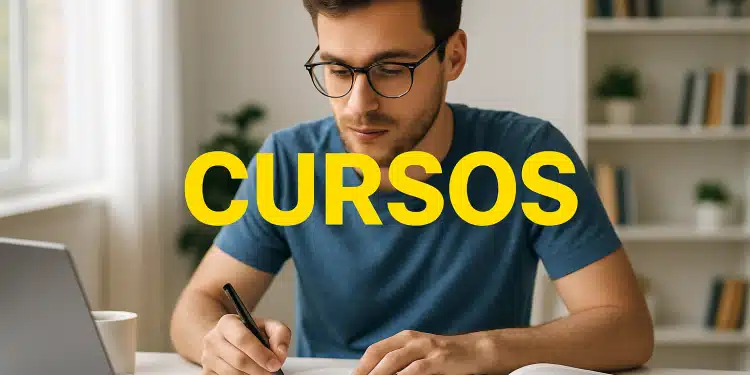 Estudo online: cursos e aprendizado a distância.