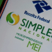 Tela do portal Simples Nacional da Receita Federal exibindo o logotipo do Microempreendedor Individual MEI com novo limite de faturamento em análise na Câmara