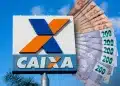 Pagamento via Pix da Caixa com valores de R$ 600, R$ 800 e R$ 1.000 para beneficiários com CPFs final 0 a 9.