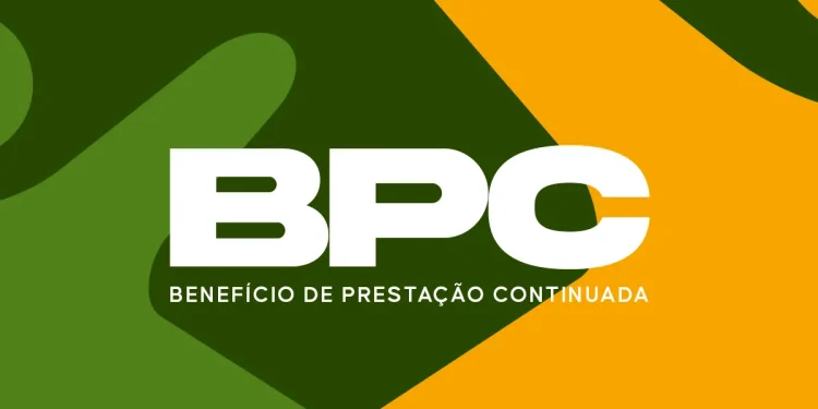 Logo do BPC (Benefício de Prestação Continuada) em destaque representando o calendário de pagamentos de abril divulgado pelo INSS