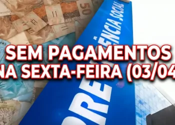 Sem pagamentos do INSS na sexta-feira, 03/04, devido a pausa no calendário de depósitos.