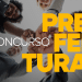 Grupo de 5 pessoas em círculo unindo as mãos ao centro, com texto "Concurso Prefeitura" em destaque