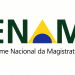 Logotipo do Enam com nome completo do Exame Nacional da Magistratura em fundo claro