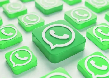 Ícones do WhatsApp em destaque representando o aplicativo de mensagens e sua identidade visual.