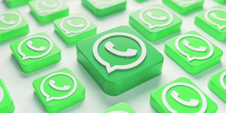 Ícones do WhatsApp em destaque representando o aplicativo de mensagens e sua identidade visual.