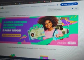 Página do Governo Digital no gov.br informa onde emitir a nova Carteira de Identidade Nacional