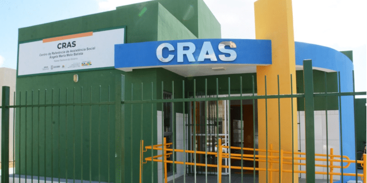 Fachada do CRAS em Nossa Senhora do Socorro com acessibilidade.