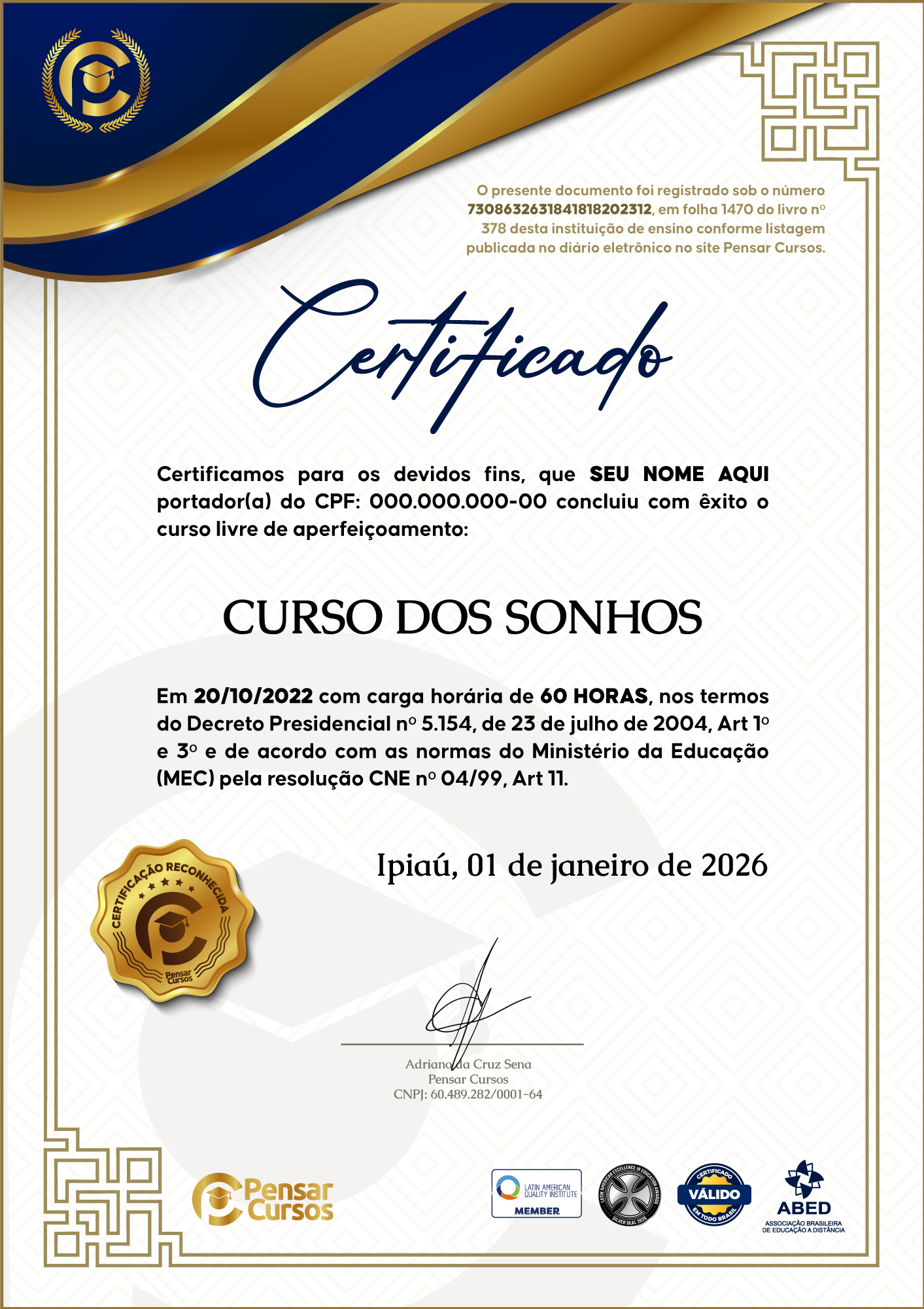 Certificado